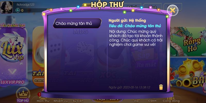 Lux Club – Ngôi sao sáng trên sàn game bài đổi thưởng