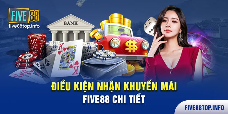 Khuyến mãi Five88 – Cược liền tay, nhận quà ngay